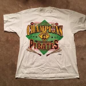 1993 Pittsburgh Pirates Baseball Shirt Collection Tee